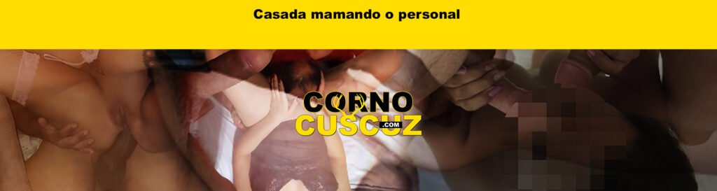 Casada mamando o personal